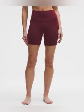 Lululemon Align HR Short 6” Cassis Sz 8 NWT